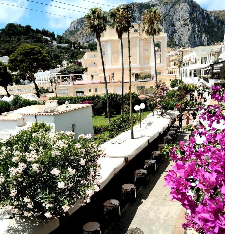 Luxury House In Villa Pompeiana Via Camerelle Con Terrazza Vista Mare Capri Exterior foto