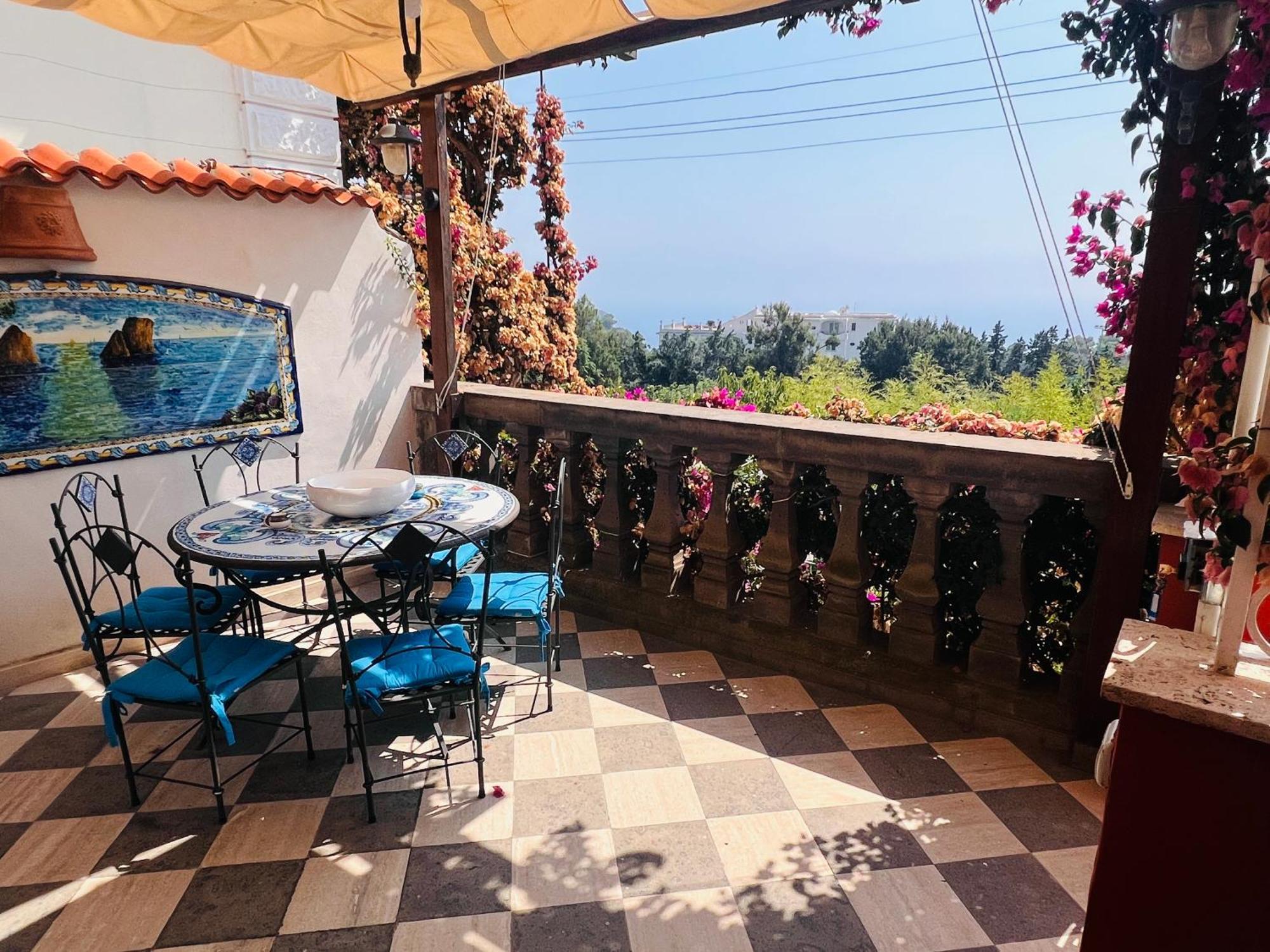 Luxury House In Villa Pompeiana Via Camerelle Con Terrazza Vista Mare Capri Exterior foto